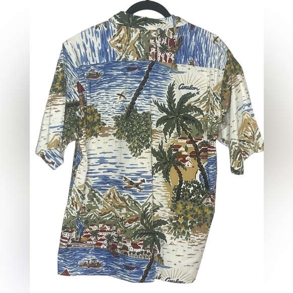 REYN SPOONER Avalon Tropical Button Down Shirt - Picture 3 of 5